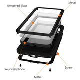 iPhone 17 Pro Max Love Mei Powerful Hybrid Cover (Open Box - Bulk Tilfredsstillelse) - Sort