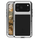 iPhone 17 Pro Max Love Mei Powerful Hybrid Cover - Sølv