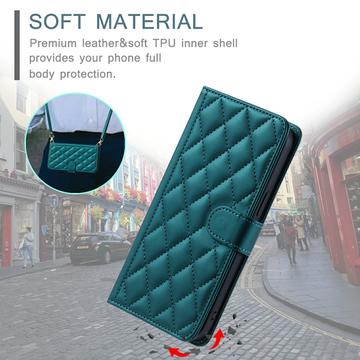 iPhone 17 Pro Max Luksus Vatteret Pung - Grøn
