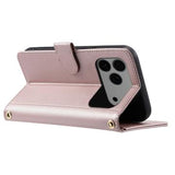 iPhone 17 Pro Max Luksus Vatteret Pung - Rødguld