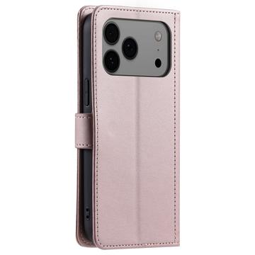 iPhone 17 Pro Max Luksus Vatteret Pung - Rødguld