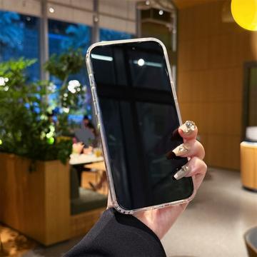iPhone 17 Pro Max magnetisk cover med indlejrede rhinsten - Skader