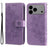 iPhone 17 Pro Max Mandala Series Etui med Pung - Lilla