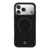iPhone 17 Pro Max Mercedes-Benz 3D Cover - MagSafe-kompatibelt - Sort