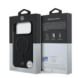 iPhone 17 Pro Max Mercedes-Benz 3D Cover - MagSafe-kompatibelt - Sort