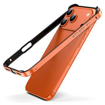 iPhone 17 Pro Max Metalkofanger med forhøjede kanterkanter - Orange