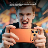 iPhone 17 Pro Max Metalkofanger med forhøjede kanterkanter - Orange