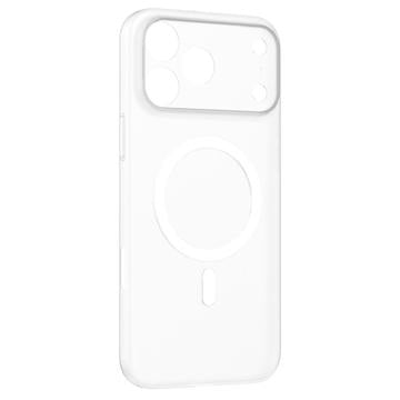 iPhone 17 Pro Max Momax CaseForm Lite MagSafe cover - gennemsigtig hvid
