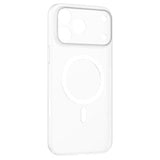 iPhone 17 Pro Max Momax CaseForm Lite MagSafe cover - gennemsigtig hvid
