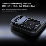 iPhone 17 Pro Max Nillkin CamShield Pro Hybrid Cover - Sort