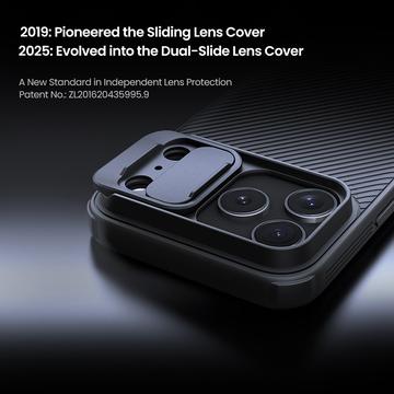 iPhone 17 Pro Max Nillkin CamShield Pro Hybrid Cover - Sort