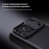 iPhone 17 Pro Max Nillkin CamShield Pro Hybrid Cover - Grøn