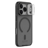 iPhone 17 Pro Max Nillkin CamShield Pro Magnetic Hybrid Cover - Gennemsigtig sort