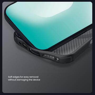 iPhone 17 Pro Max Nillkin CamShield Pro Magnetic Hybrid Cover - Gennemsigtig sort