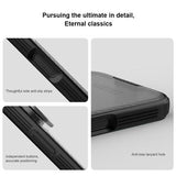 iPhone 17 Pro Max Nillkin CamShield Prop Hybrid Cover - Gennemsigtig sort