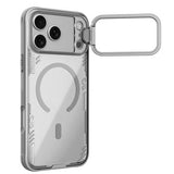 iPhone 17 Pro Max Nillkin IceBlade Prop Magnetisk Cover - MagSafe-kompatibel, skydelåg til linse - Grå