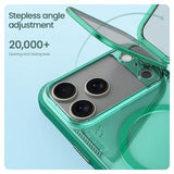 iPhone 17 Pro Max Nillkin IceBlade Prop Magnetisk Cover - MagSafe-kompatibel, skydelåg til linse - Grøn