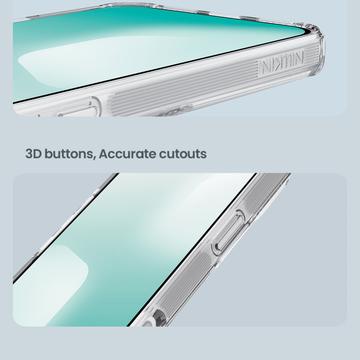 iPhone 17 Pro Max Nillkin Nature Pro Hybrid Cover - MagSafe-kompatibel - gennemsigtig