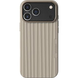 iPhone 17 Pro Max Nudient Bold Cover - MagSafe-kompatibel - Linen Beige