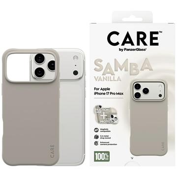 iPhone 17 Pro Max PanzerGlass Care Fashionable Samba Cover - MagSafe-kompatibel - Vanilje