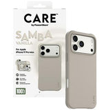 iPhone 17 Pro Max PanzerGlass Care Fashionable Samba Cover - MagSafe-kompatibel - Vanilje