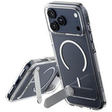 iPhone 17 Pro Max PanzerGlass Care Kickstand Cover - MagSafe-kompatibel - Gennemsigtig