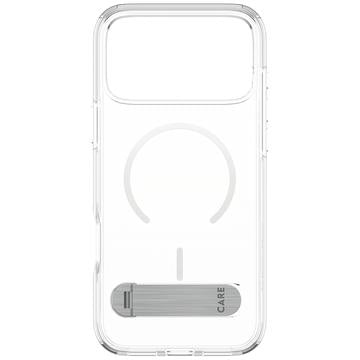 iPhone 17 Pro Max PanzerGlass Care Kickstand Cover - MagSafe-kompatibel - Gennemsigtig