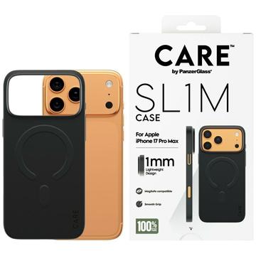 iPhone 17 Pro Max PanzerGlass Care SL1M Cover - MagSafe-kompatibel - Sort