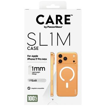 iPhone 17 Pro Max PanzerGlass Care SL1M Cover - MagSafe-kompatibel - gennemsigtig