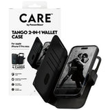 iPhone 17 Pro Max PanzerGlass Care Tango 2-i-1 pungetui - MagSafe-kompatibel - Sort