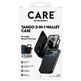 iPhone 17 Pro Max PanzerGlass Care Tango 2-i-1 pungetui - MagSafe-kompatibel - Sort