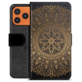 iPhone 17 Pro Max Premium Flip Cover med Pung - Mandala
