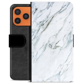 iPhone 17 Pro Max Premium Flip Cover med Pung - Marmor