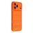 iPhone 17 Pro Max Pufferjakke Stødfast TPU-cover - Orange