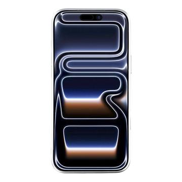 iPhone 17 Pro Max Pufferjakke Stødfast TPU-cover - Sølv