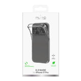 iPhone 17 Pro Puro 0.3 Nude TPU Cover - Gennemsigtig