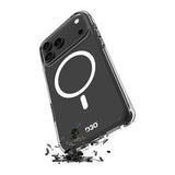 iPhone 17 Pro Max Puro Impact Clear D3O Hybrid cover - MagSafe-kompatibel - Gennemsigtig