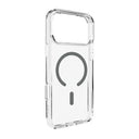 iPhone 17 Pro Max Puro Lite Mag Hybrid Cover - Sort østers / gennemsigtig