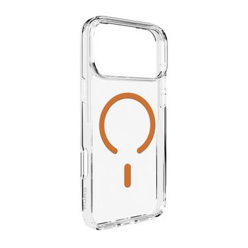iPhone 17 Pro Max Puro Lite Mag Hybrid Cover - Ørkensol / gennemsigtig