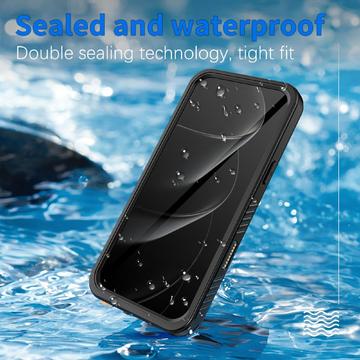 iPhone 17 Pro Max Redpepper FS IP68 Vandtæt Cover - Sort