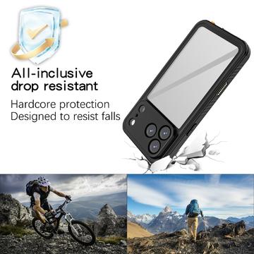 iPhone 17 Pro Max Redpepper FS IP68 Vandtæt Cover - Sort
