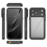 iPhone 17 Pro Max Redpepper FS IP68 Vandtæt Cover - Sort