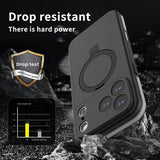 iPhone 17 Pro Max Redpepper IP68 MagSafe vandtæt cover med kickstand - Sort