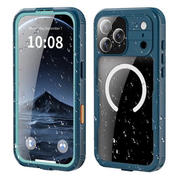 iPhone 17 Pro Max Redpepper IP68 Magnetisk vandtæt cover - Blå
