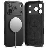 iPhone 17 Pro Max Ringke Liquid Silicone MagSafe Cover - Sort