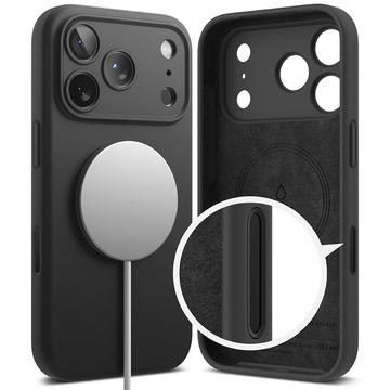 iPhone 17 Pro Max Ringke Liquid Silicone MagSafe Cover - Sort