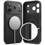 iPhone 17 Pro Max Ringke Liquid Silicone MagSafe Cover - Sort