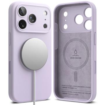 iPhone 17 Pro Max Ringke Liquid Silicone MagSafe Cover - Lyselilla