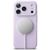 iPhone 17 Pro Max Ringke Liquid Silicone MagSafe Cover - Lyselilla
