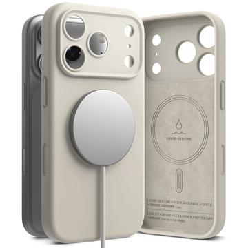 iPhone 17 Pro Max Ringke Liquid Silicone MagSafe Cover - Sten